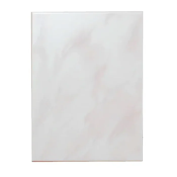 Wandfliese E2178 weiß rosa grau 20×25 cm