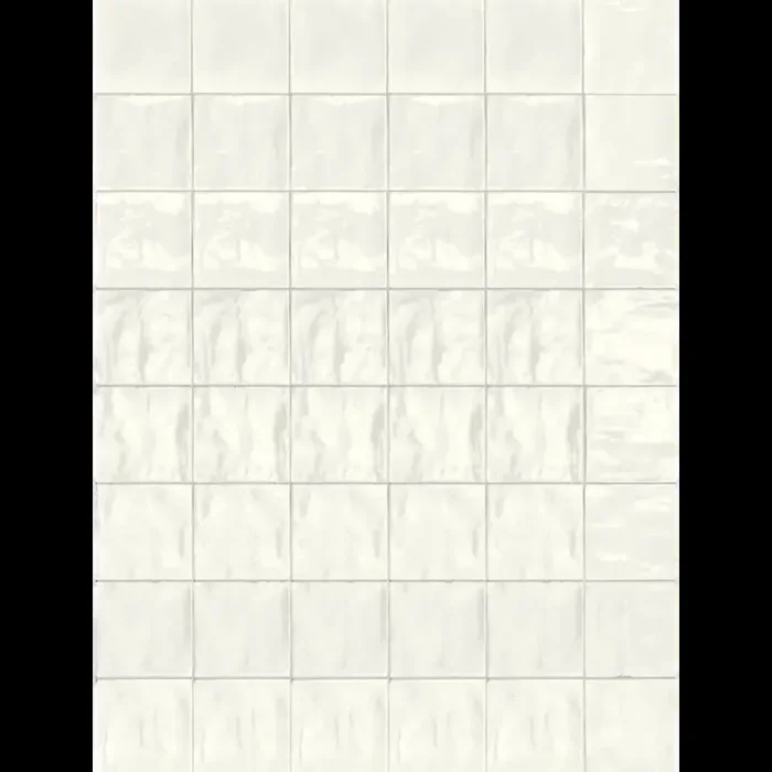 Wandfliese im Zellijes Look Tsquare 15 x 15 cm Glossy First Snow