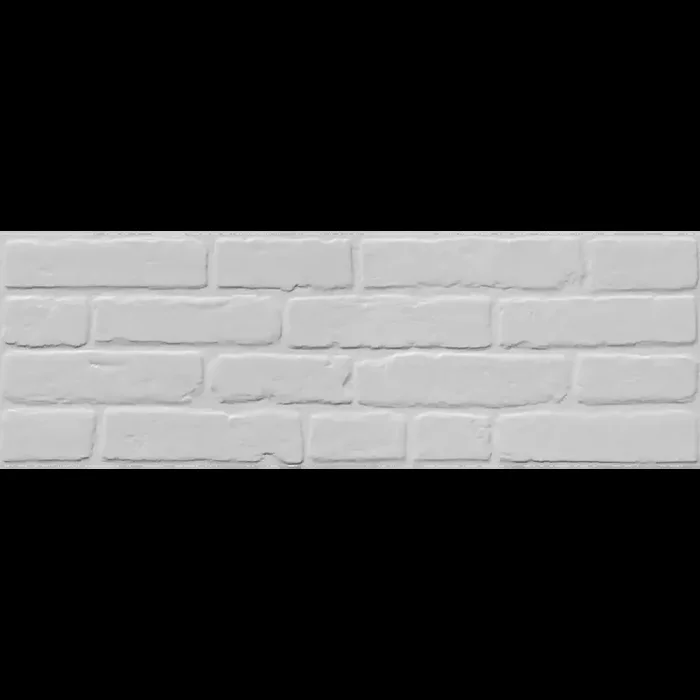 Wandfliese in Industrieoptik Bistrot 47,8×97 Brick Bianco