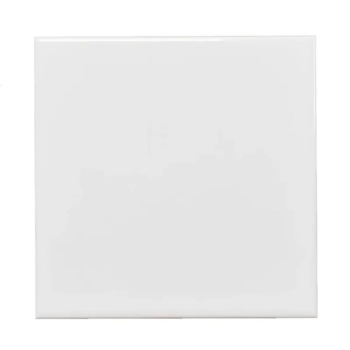 Wandfliese Lasselsberger E3765 WAA1B000 white glossy weiß 15×15 cm I.Sorte