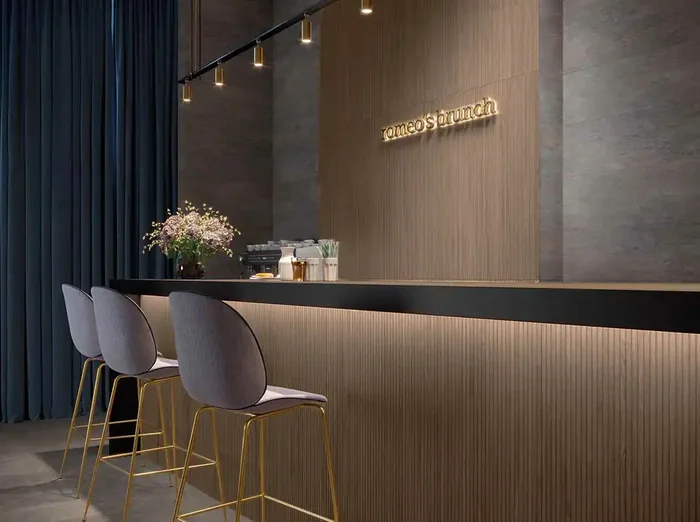 Wandfliese Madera Walnut 40x120cm Rektifiziert