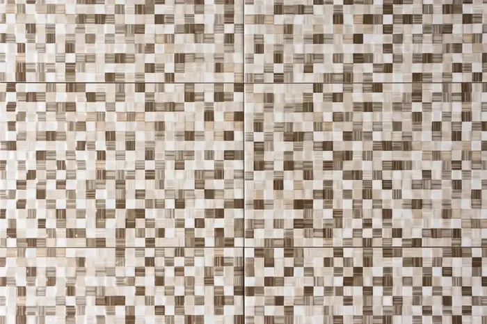 Wandfliese Scheinmosaik braun 20×30