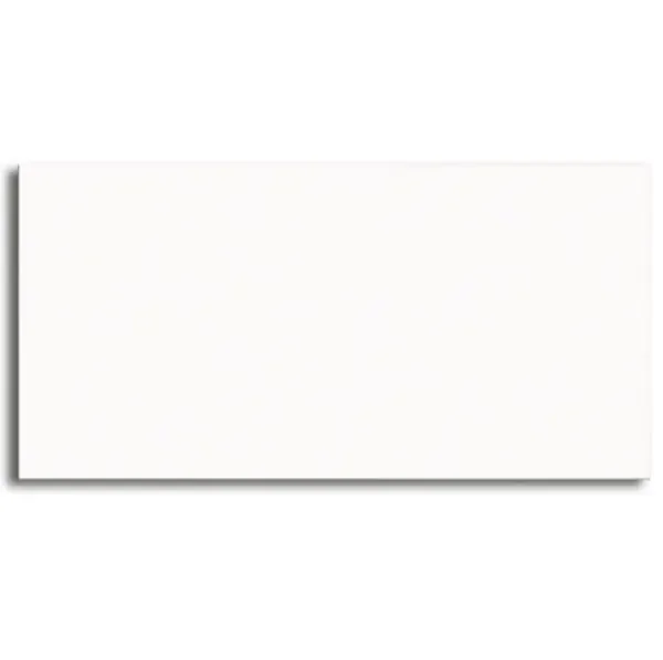 Wandfliese Steingut weiß matt 30 x 60 cm rett. 9 mm Stärke