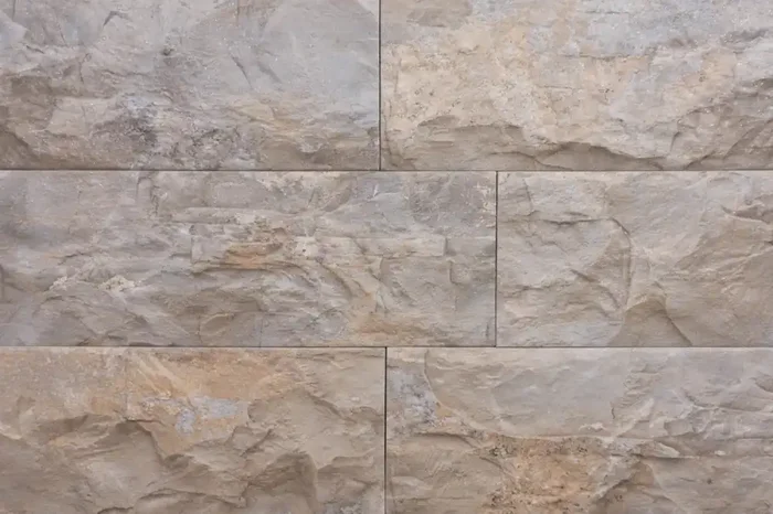 Wandfliese Steinoptik grau 15×45