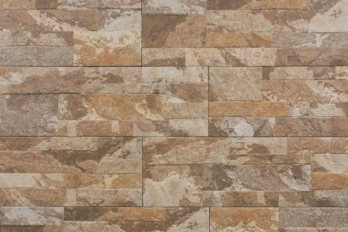 Wandfliese Steinoptik marron 15×45