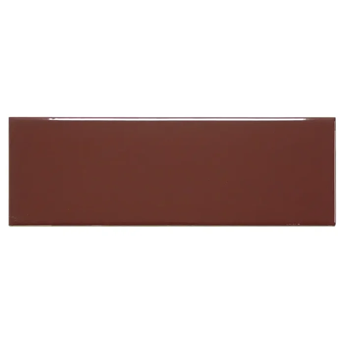 Wandfliese Villeroy & Boch E4004 Les Exclusifs Elio Faience rouge weinrot 10×30 cm I.Sorte