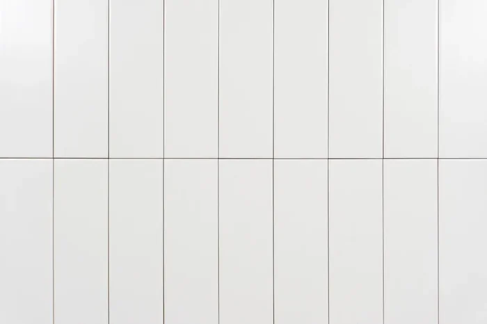 Wandfliese weiß matt 8×25