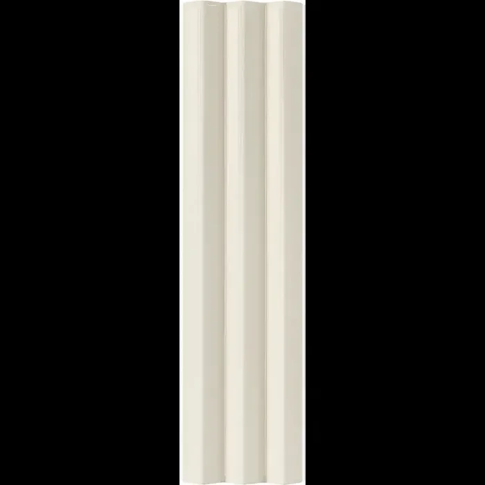 Wandfliesen Abacus 3d 7,5×30 Glossy Cotton