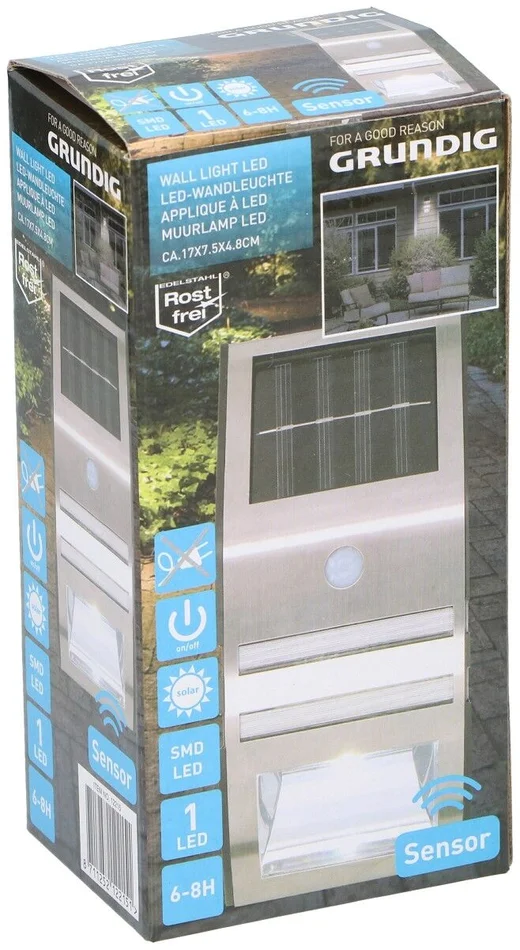 Wandleuchte, Solar-LED