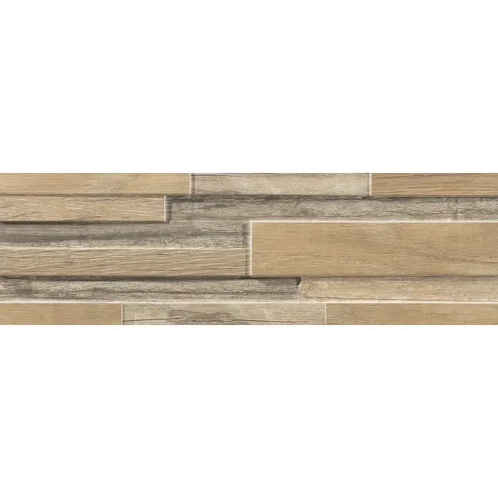 Wandverblender Guetaria Beige Feinsteinzeug glasiert, matt rektifiziert 16,3×51,7