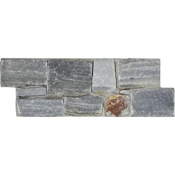 Wandverblender Val Gardener Naturstein auf Zement – – 60×20