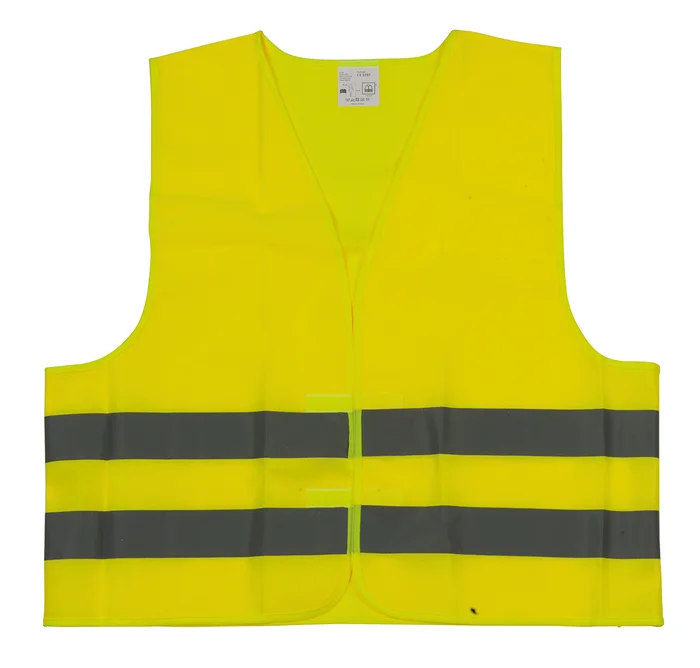 Warnweste, gelb, EN ISO 20471