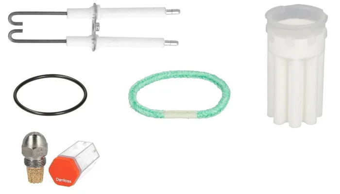 Wartungsset für Buderus GB125 Ölbrenner Logatop 18kW, 22kW, 28kW, oder 34kW