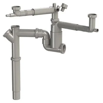 Waschbecken-Siphon 3 Flex Faluplast G40x50mm