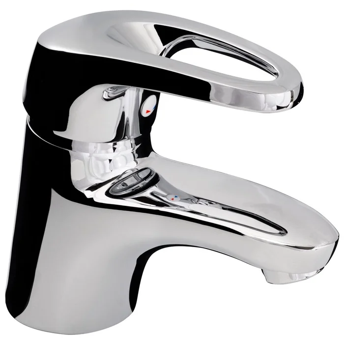 Waschtischmischer Gelia Aero 1 Griff Chrom PEX-Rohr