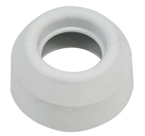 WC Aussenverbinder hell für Spülkasten für WC alt, 48 mm, Spülk. Spülr. 44 mm