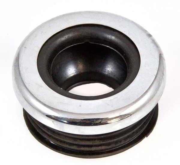 WC Gummiverbinder mit Rosette für WC alt, 48 mm, Spülrohr 28-32 mm