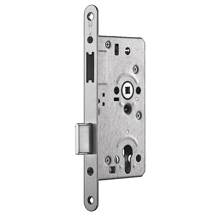 WC / Zimmertür-Einsteckschloss mit Magnetfalle