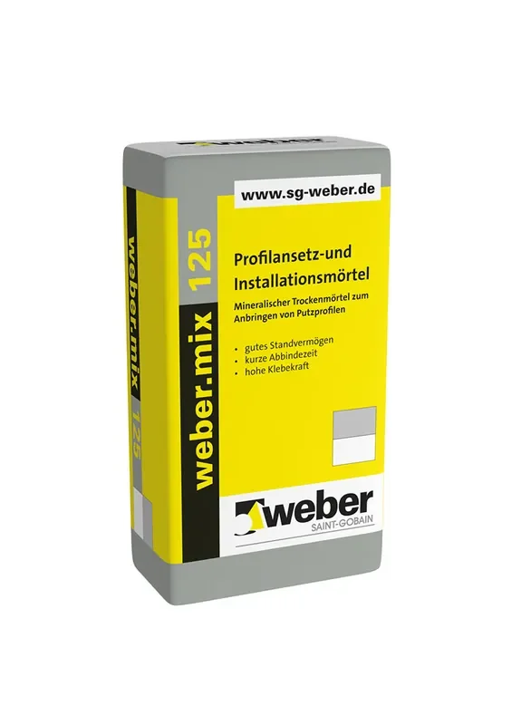 weber.mix 125 Profilansetzmörtel