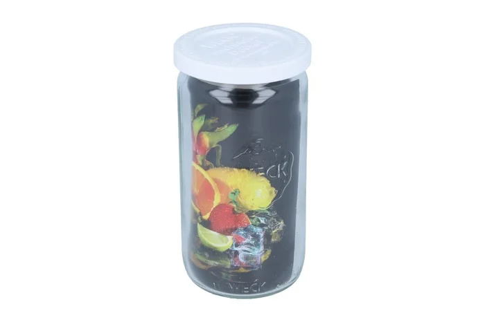 WECK Zylinderglas 340 ml, Frischhaltedeckel