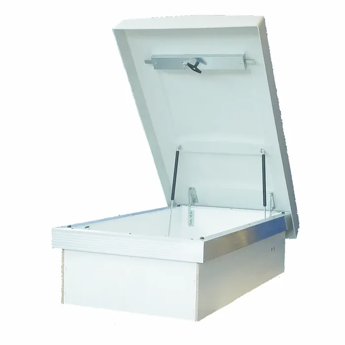 Wellhöfer FlachdachAusstieg für Wellhöfer Bodentreppen MassBox (L x B x H) 120 cm 55 cm 70 cm Schloss inkl. 2 Schlüssel