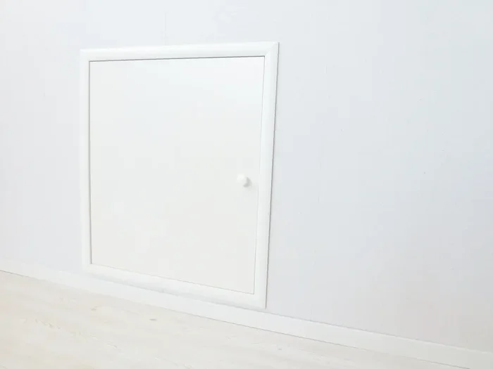 Wellhöfer Kniestocktüren, Zugangstüren, Einbautüren ohne WärmeSchutz 70 x 80 cm ( Breite x Höhe) 15 cm