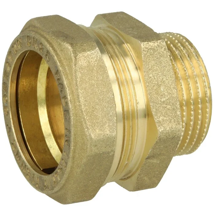 Wellrohrverschraubung DN40 x 1 1/2″ AG