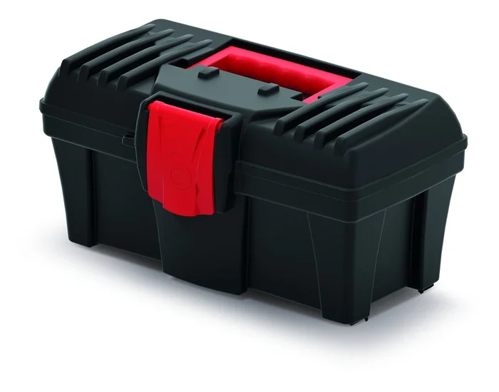Werkzeugkiste CALIBER, 300 x 167 x 150 mm (schwarz)