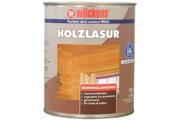 Wilckens Holzlasur Lf seidenglänzend, 750 ml (transparent)