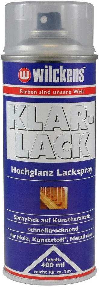 Wilckens Klarlack hochglänzend, 400 ml (transparent)