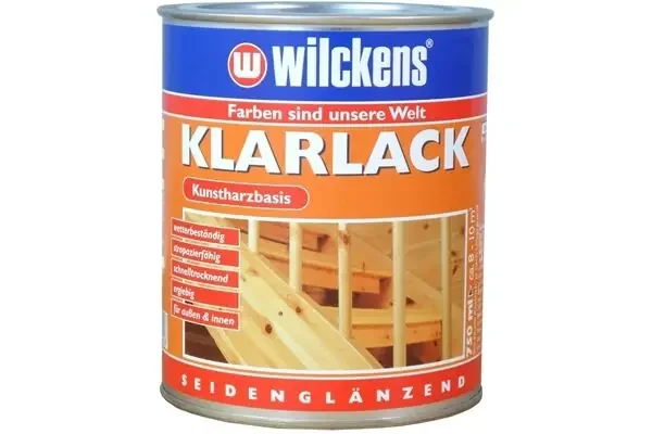 Wilckens Klarlack seidenglänzend, 750 ml (transparent)