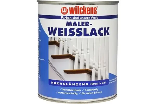 Wilckens Maler Weisslack, hochglänzend 750 ml (weiß)