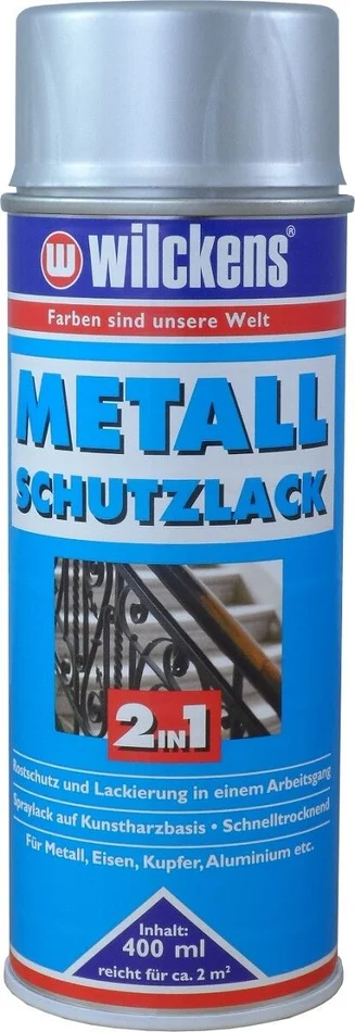Wilckens Metall Schutzlack Spray, 400 ml (silber)