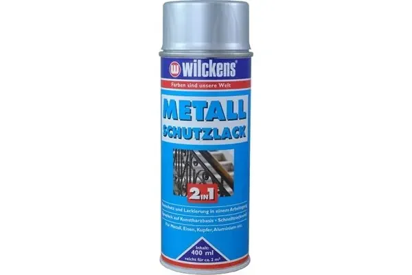 Wilckens Metall Schutzlack Spray, 400 ml (silber)