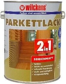 Wilckens Parkettlack 2in1 seidenmatt 2,5 L (transparent)