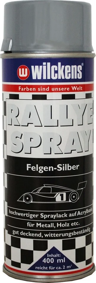 Wilckens Rallye Spray Felgen glänzend, 400 ml (silber)