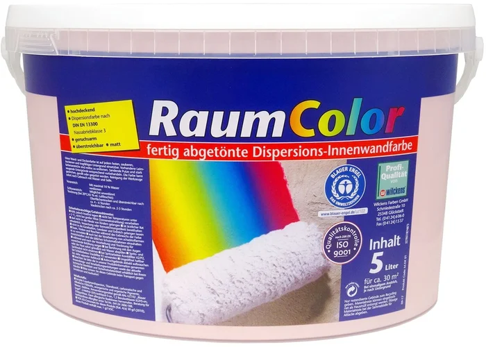 Wilckens Raumcolor matt, 5 L (altrosa)