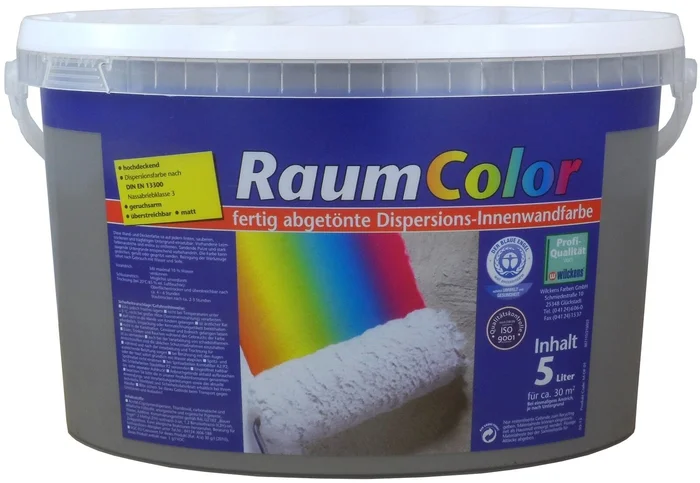 Wilckens Raumcolor matt, 5 L (basaltgrau)