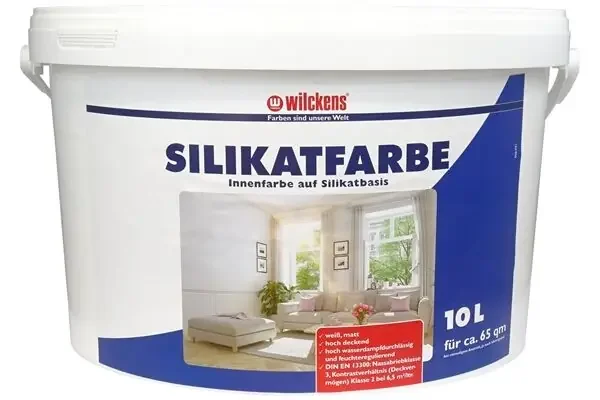 Wilckens Silikatfarbe Innenfarbe matt, 10 L (weiß)