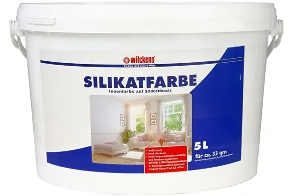 Wilckens Silikatfarbe Innenfarbe matt, 5 L (weiß)