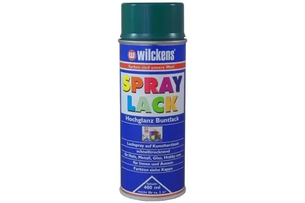 Wilckens Spray Lack hochglanz, 400 ml (moosgrün) RAL 6005