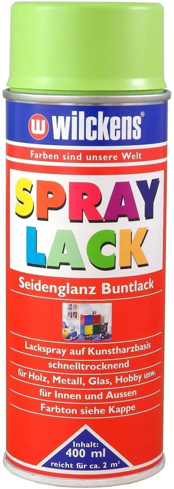 Wilckens Spray Lack seidenglanz, 400 ml (frühlingsgrün)