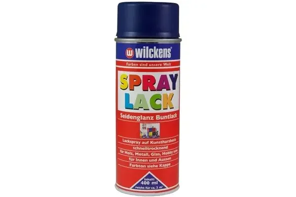 Wilckens Spray Lack seidenglanz, 400 ml (saphirblau) RAL 5003