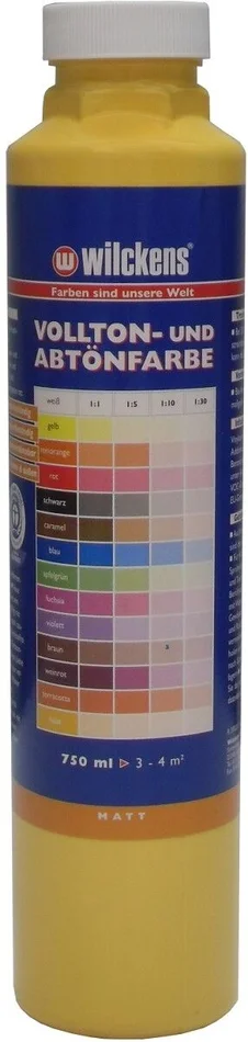 Wilckens Vollton- und Abtönfarbe matt, 750 ml (bast)