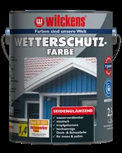 Wilckens Wetterschutzfarbe seidenglänzend, 2,5 L (taubenblau)