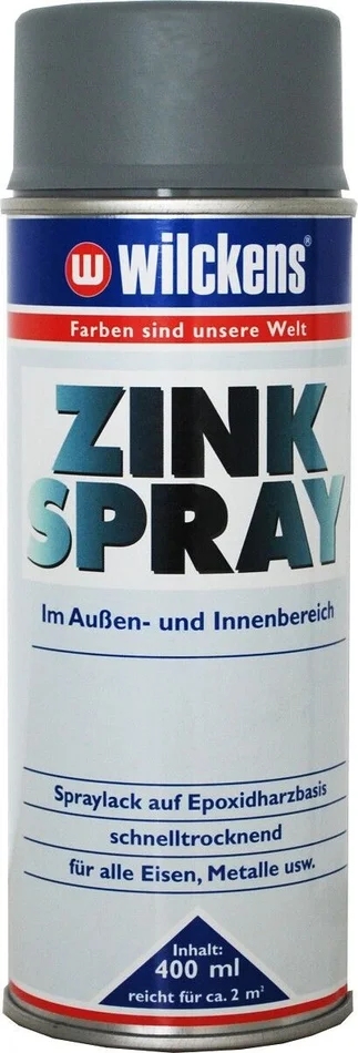 Wilckens Zinkspray matt, 400ml (silber)