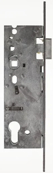 WILKA Rohrrahmenschloss 1438 bündig 45 mm Dorn, verz. bündig, 8 mm Nuss,