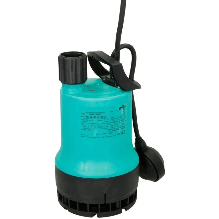 WILO Schmutzwasser-Tauchpumpe Drain TMW 32/8 Kunststoff wassergekühlt 4048413