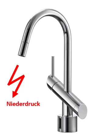 WimTec VIVA K6 Berührungslose Küchenarmatur, ND 9 V, chrom