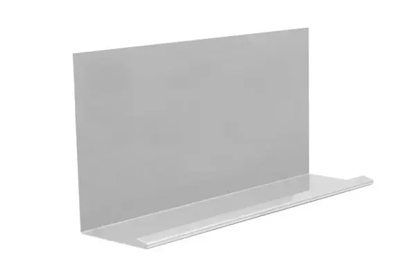 Winkelblech, Alu, mit Wasserfalz, 250 x 1000 mm